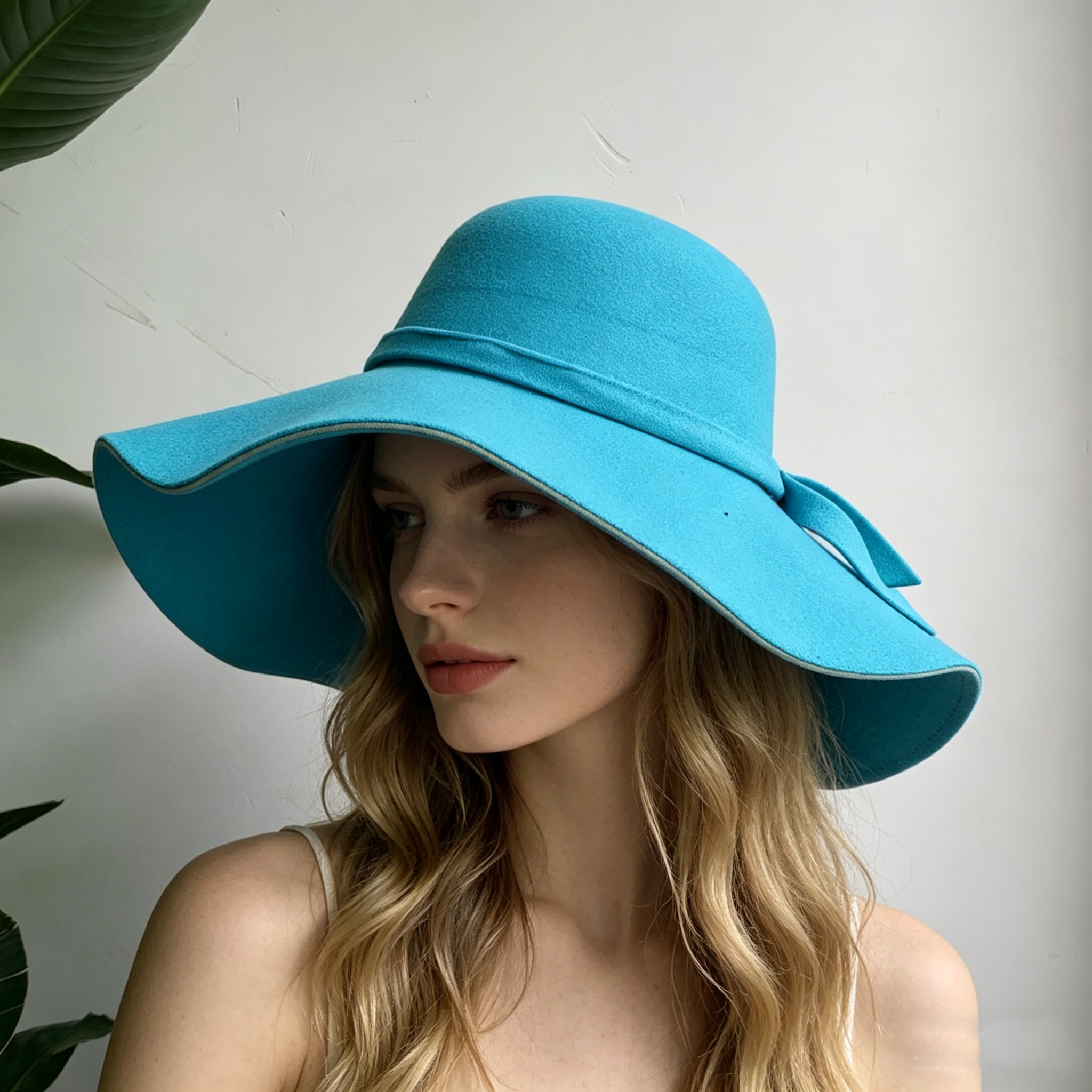 Women Fedora Hat Vintage Lady  - Hat Floppy Wide recensione e prezzo