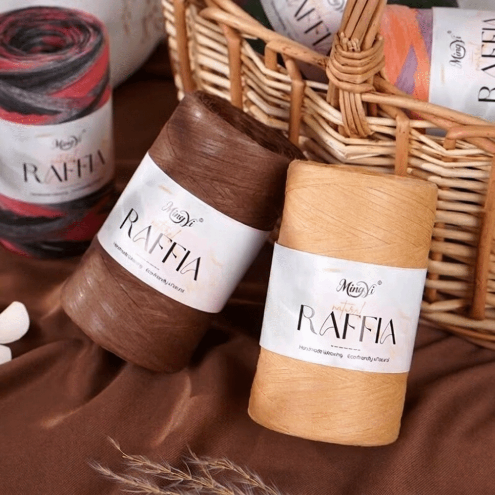 DIY Multi-Colored Raffia Yarn  - Crochet Bag Raffia recensione e prezzo