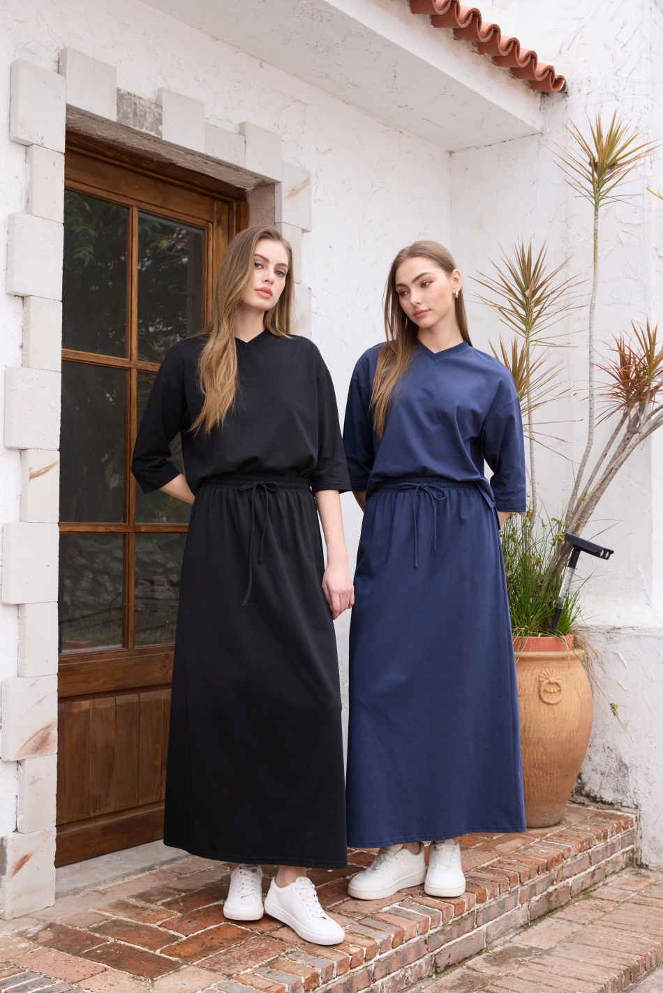 AS SS26 oversize loose T-shirt - Linen Dress Wrap recensione e prezzo