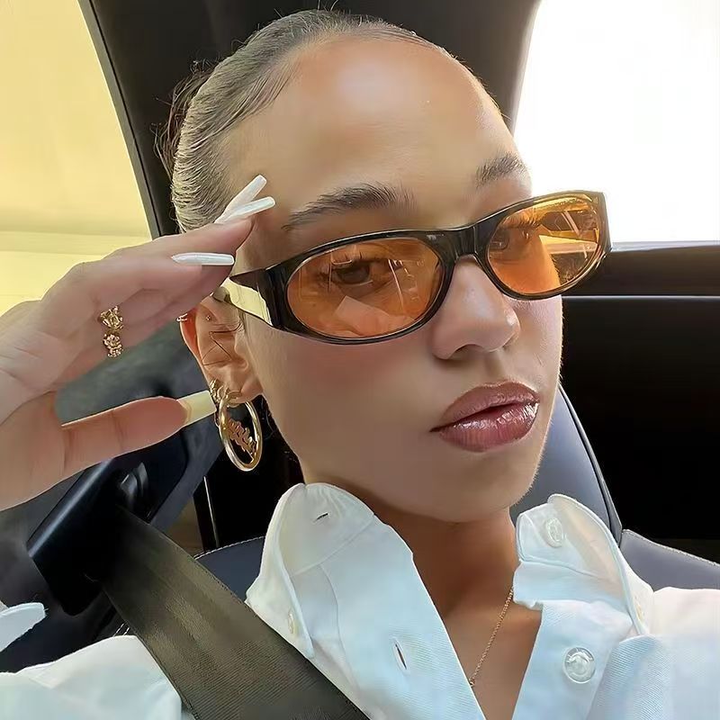 Small Oval Sunglasses Women Me - Sunglasses Cat Eye recensione e prezzo