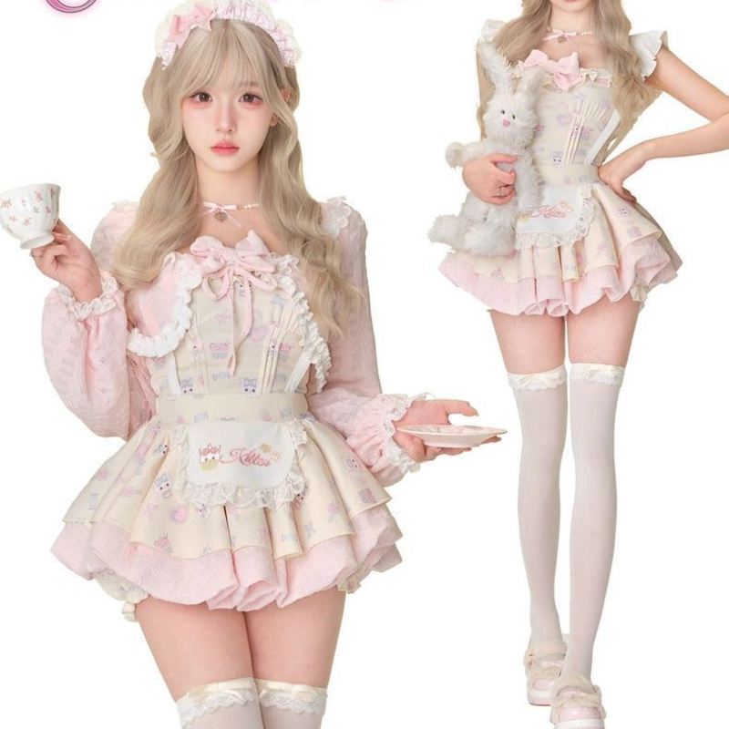Japanese Sweet Lolita Style 3  - Crop Top Crochet recensione e prezzo