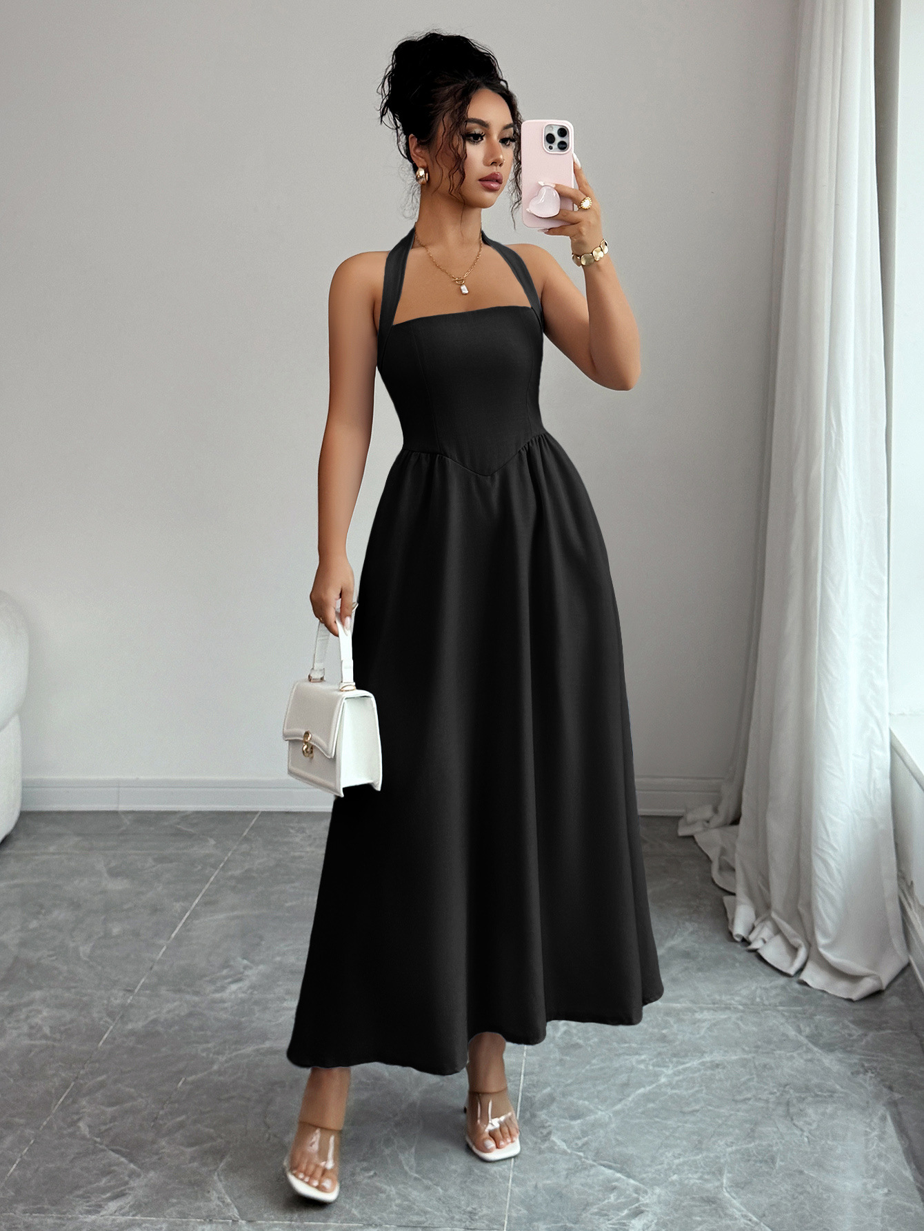 Women's Dress 5 Colors Halter  - Maxi Dress Halter recensione e prezzo