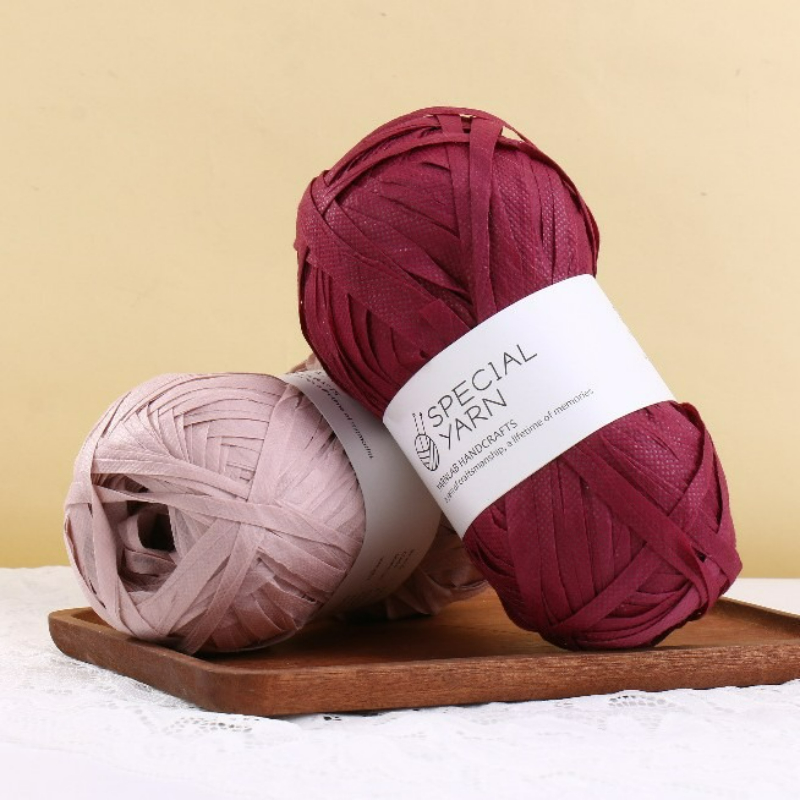 100g/pcs Raffia Flat Yarn for  - Crochet Bag Raffia recensione e prezzo
