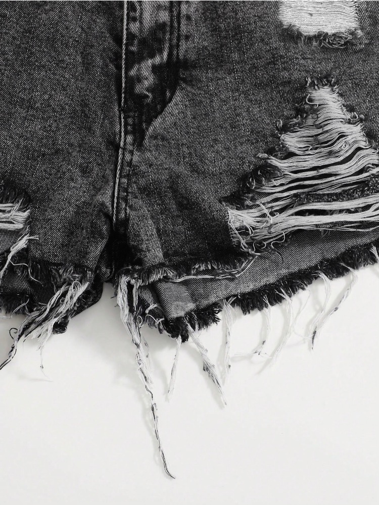 2026 New Vintage Washed Denim  - Shorts Denim Frayed recensione e prezzo