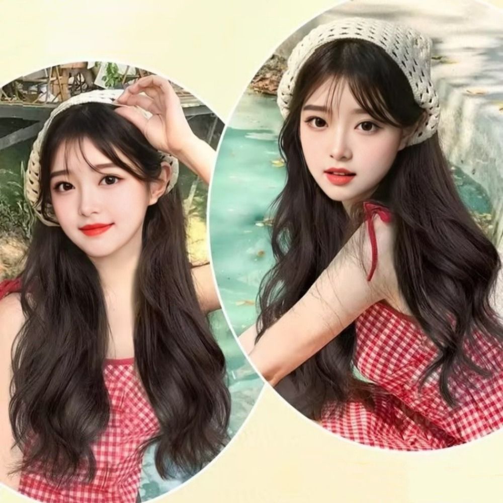 Fashion 65CM Wig Triangle Head - Headband Summer Knit recensione e prezzo