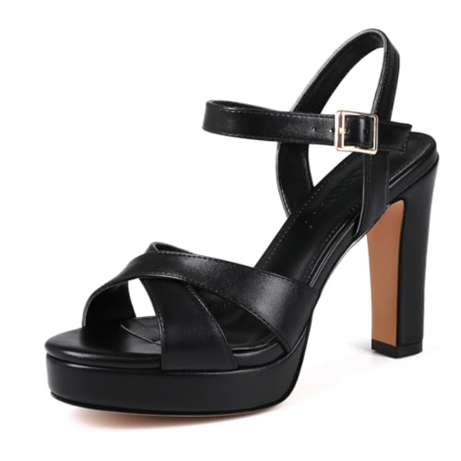 Platform High Heels for Women  - Sandal Strappy Heeled recensione e prezzo