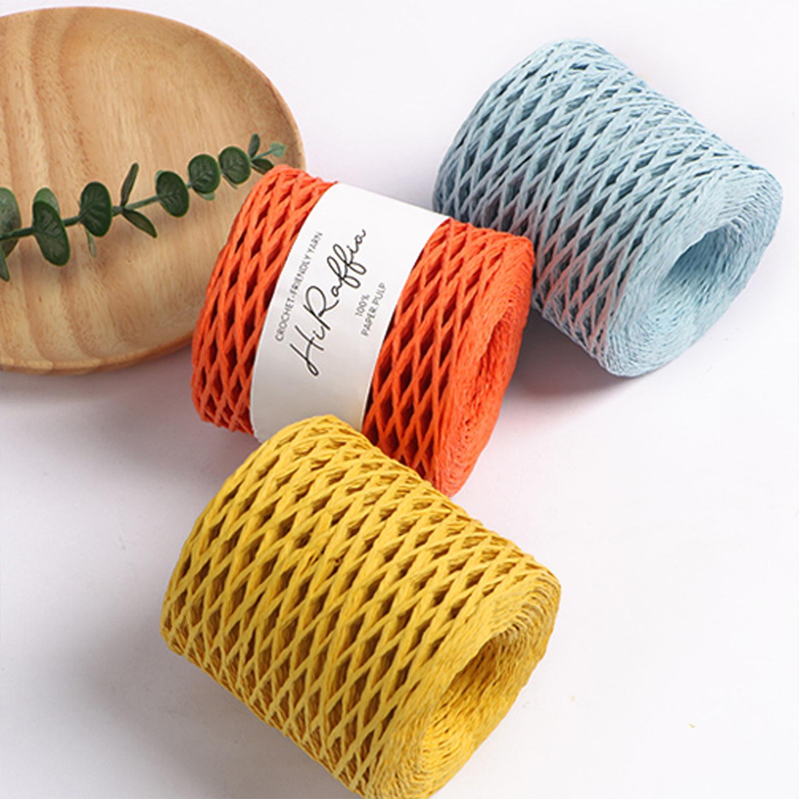 150m Natural Raffia Straw Yarn - Crochet Bag Raffia recensione e prezzo