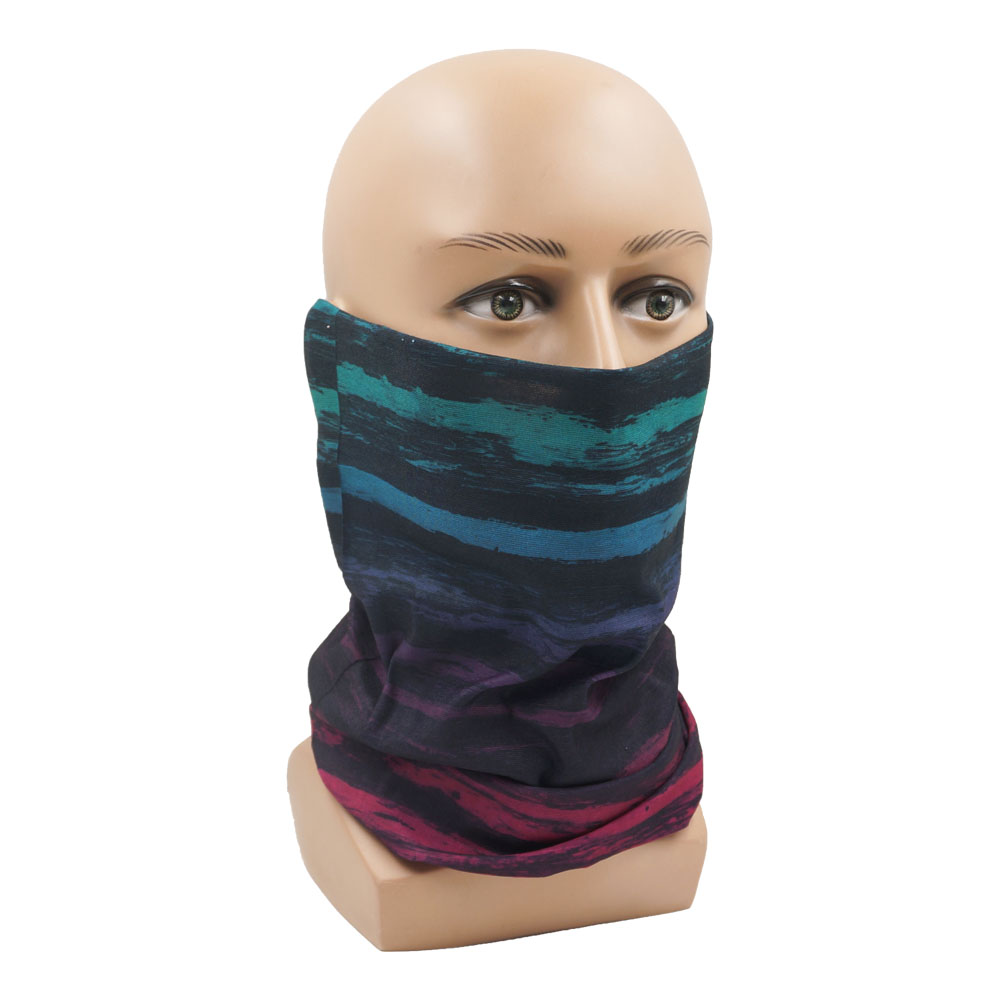 Tie-Dye Stripes Pattern Neckch - Headband Summer Knit recensione e prezzo