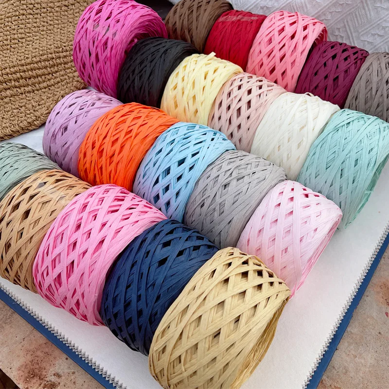 180m raffia Yarn paper Grass f - Crochet Bag Raffia recensione e prezzo
