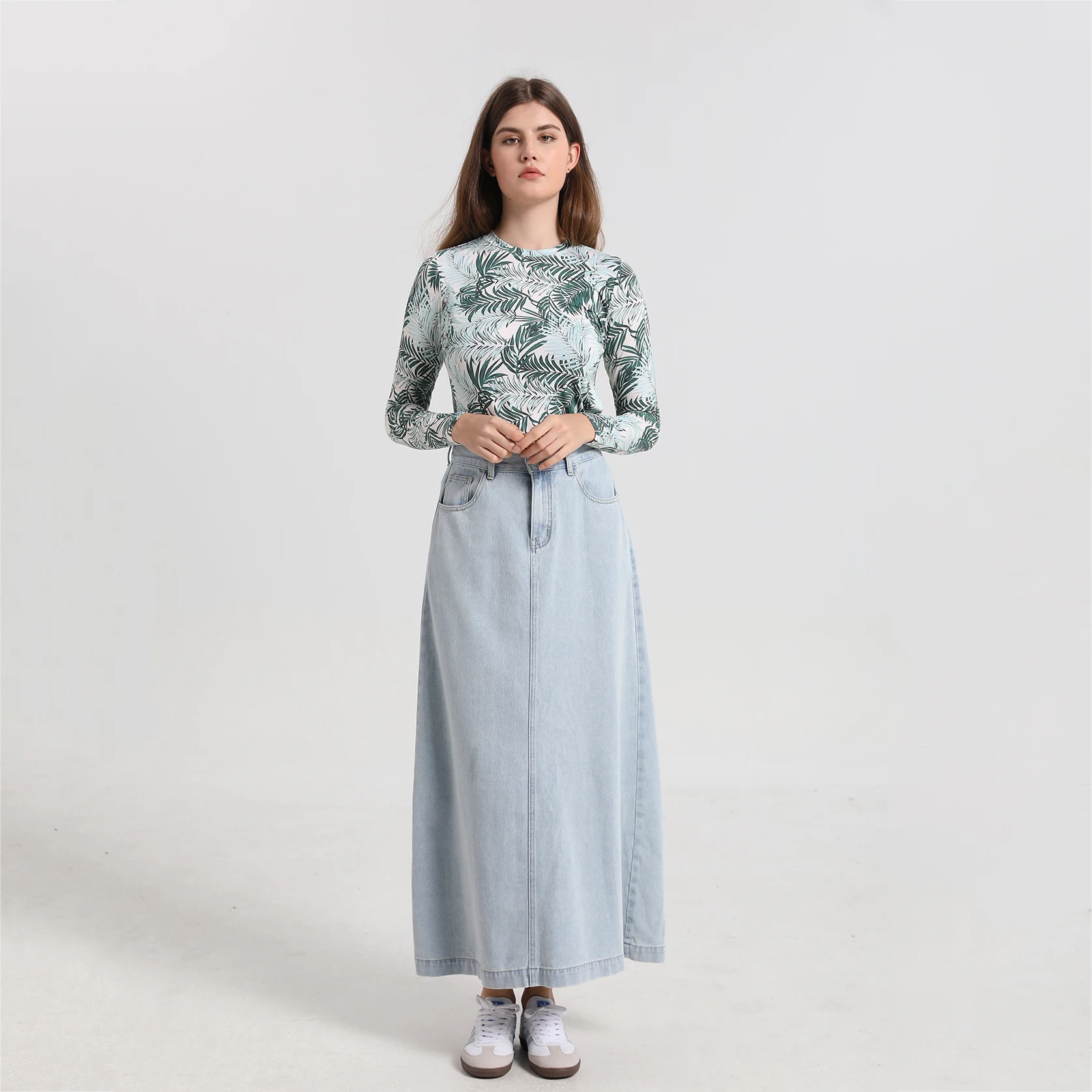 AP Printing Tee Stretchy  Moda - Linen Dress Wrap recensione e prezzo