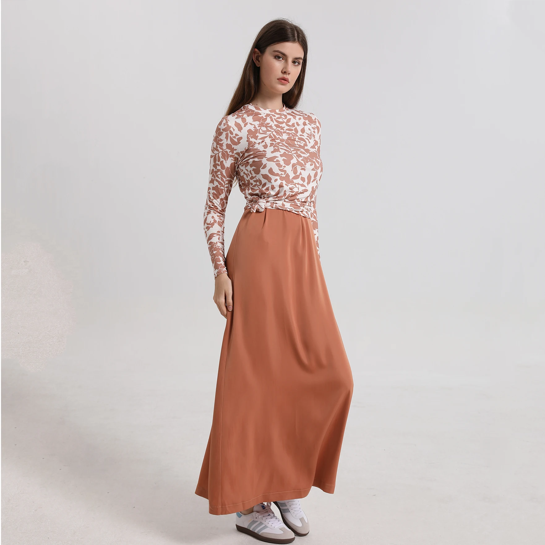 AP Printing Tee Stretchy  Moda - Linen Dress Wrap recensione e prezzo
