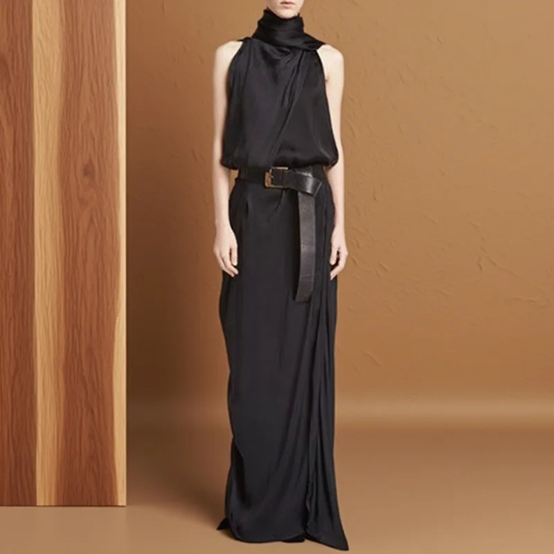 2026 Spring Summer Elegant Hal - Maxi Dress Halter recensione e prezzo