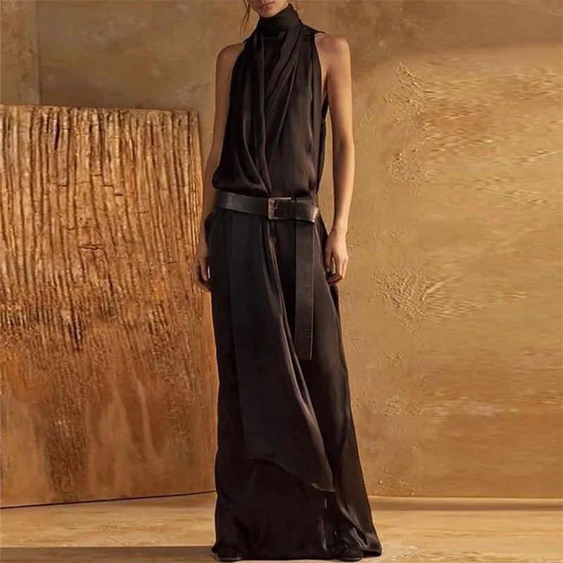 2026 Spring Summer Elegant Hal - Maxi Dress Halter recensione e prezzo