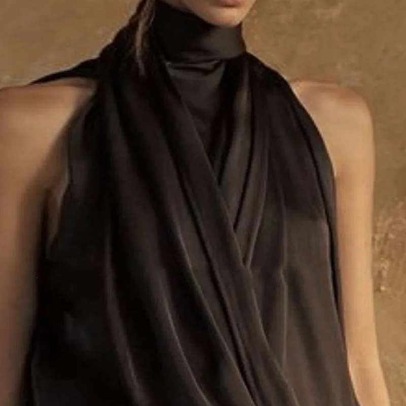 2026 Spring Summer Elegant Hal - Maxi Dress Halter recensione e prezzo