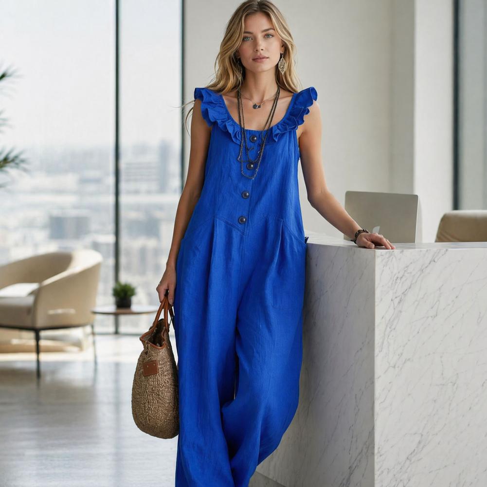 Relaxed Fit Romper Women Women - Jumpsuit Linen Relaxed recensione e prezzo
