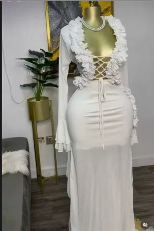 Fashion Women Set Mesh Full Sl - Crop Top Crochet recensione e prezzo