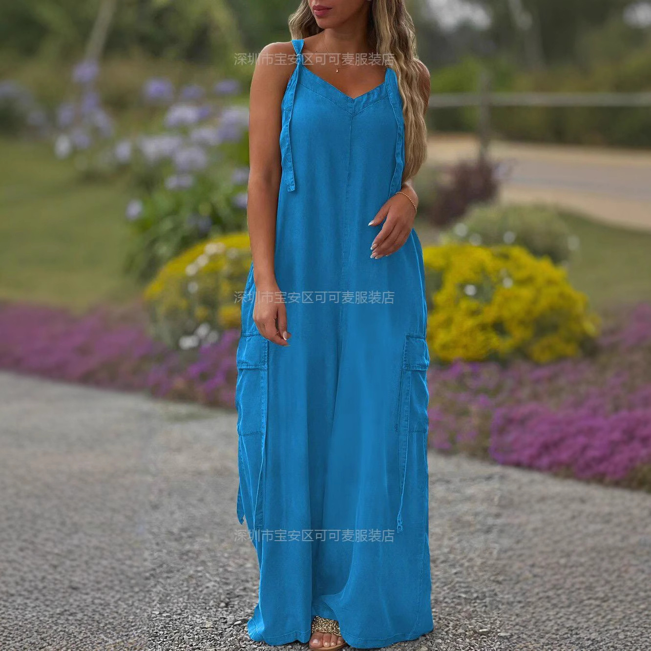 Loose Summer Jumpsuit Casual L - Jumpsuit Linen Relaxed recensione e prezzo