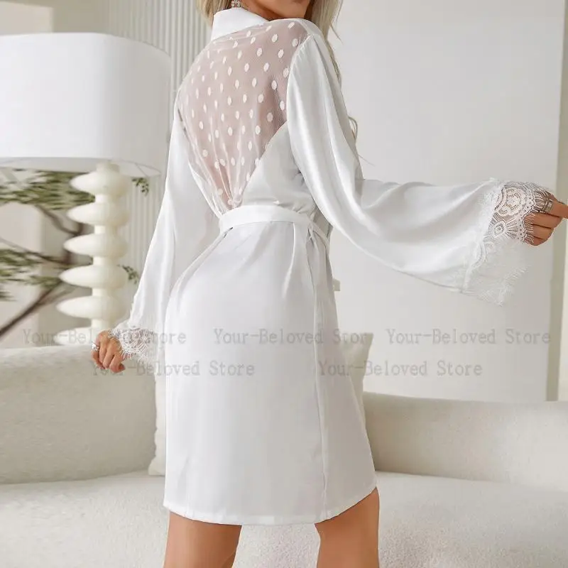 Short Kimono Black Sheer Mesh  - Kimono Sheer Floral recensione e prezzo