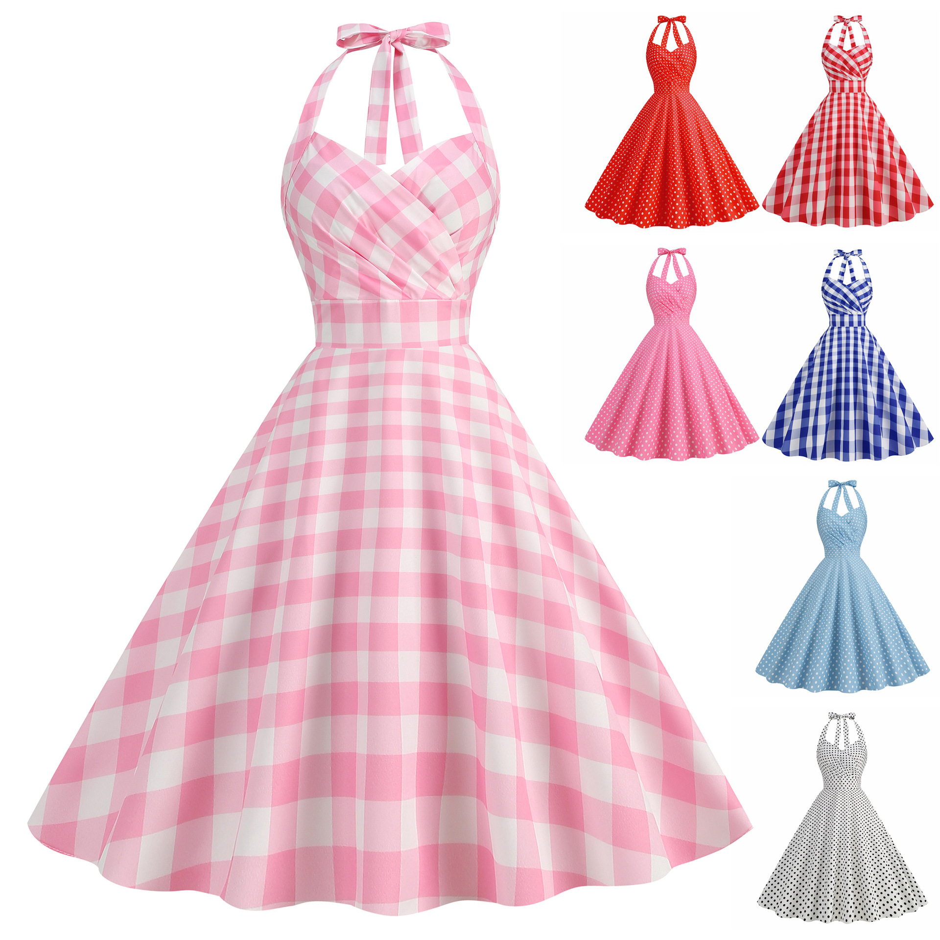 Sexy Vintage Women's Dress Han - Linen Dress Wrap recensione e prezzo