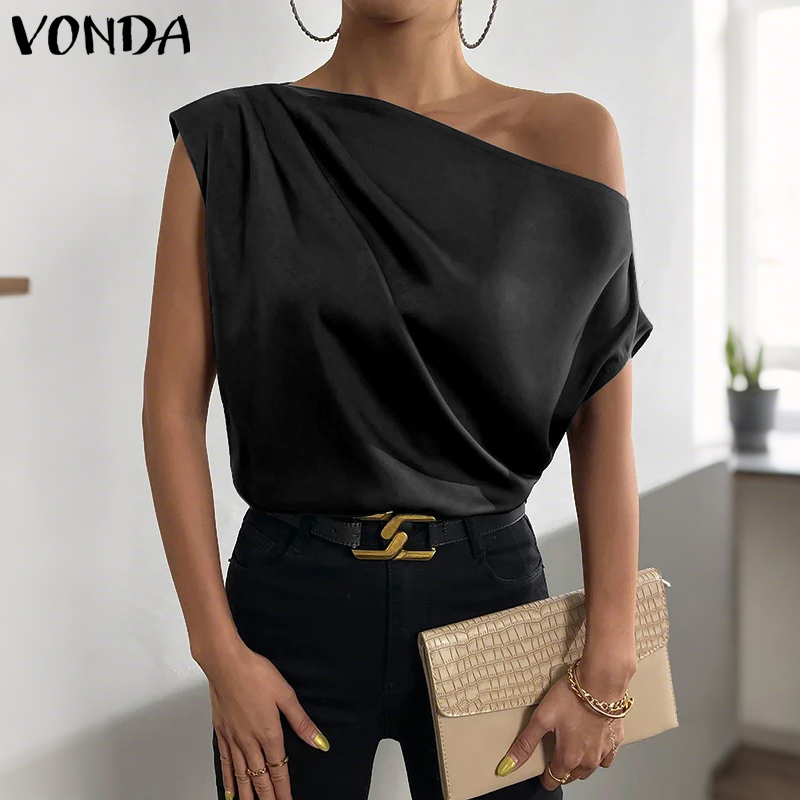 Plus Size 5XL VONDA Women Blou - Blouse Off Shoulder recensione e prezzo