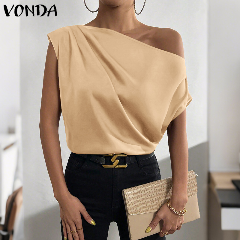 Plus Size 5XL VONDA Women Blou - Blouse Off Shoulder recensione e prezzo