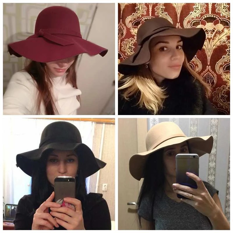 White Dome-shaped Ladies' Hat  - Hat Floppy Wide recensione e prezzo