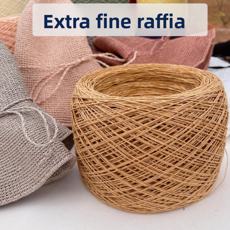 250g Thin Paper Raffia Yarn fo - Crochet Bag Raffia recensione e prezzo