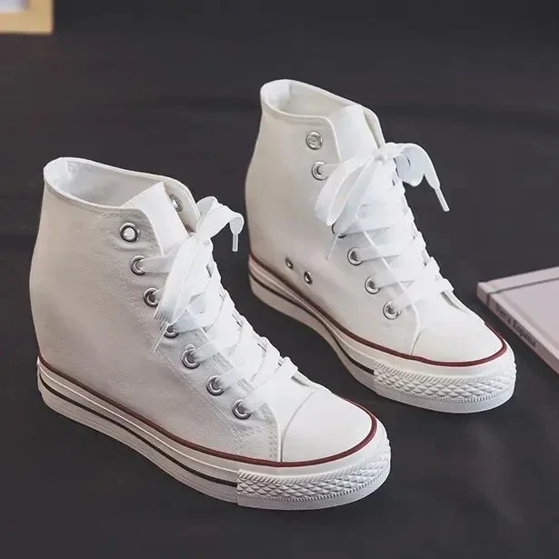 High 8cm Platform Canvas Shoes - Wedge Espadrille Women recensione e prezzo