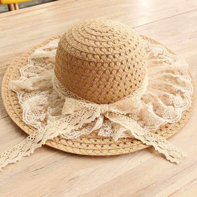 Women Lace Sun Hats For  Wide  - Hat Floppy Wide recensione e prezzo