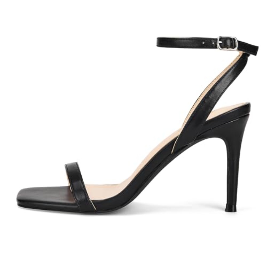 GENSHUO Women's Strappy High H - Sandal Strappy Heeled recensione e prezzo