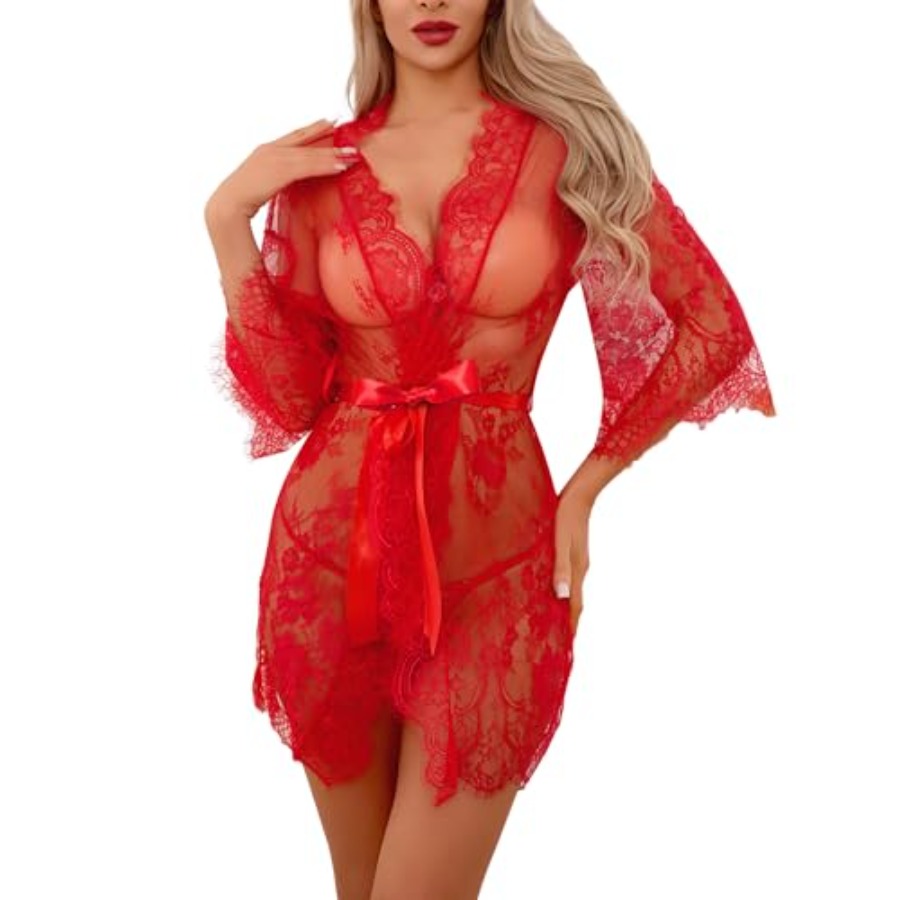 Narcisse Women's Floral Lace K - Kimono Sheer Floral recensione e prezzo