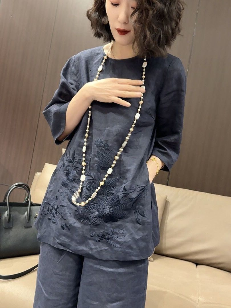 High-End Lightweight Cotton Li - Linen Pant Wide recensione e prezzo
