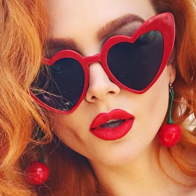 Love Heart Cat Eye Sunglasses  - Sunglasses Cat Eye recensione e prezzo