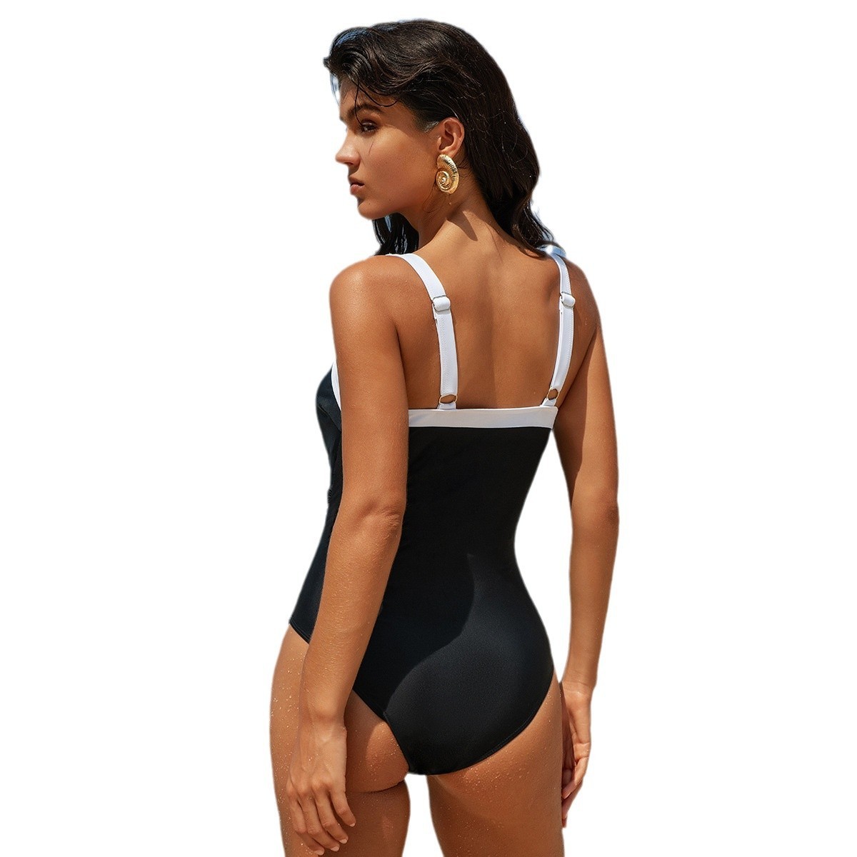 Swimwear Woman One Piece Swims - Swimsuit Bikini Ruched recensione e prezzo