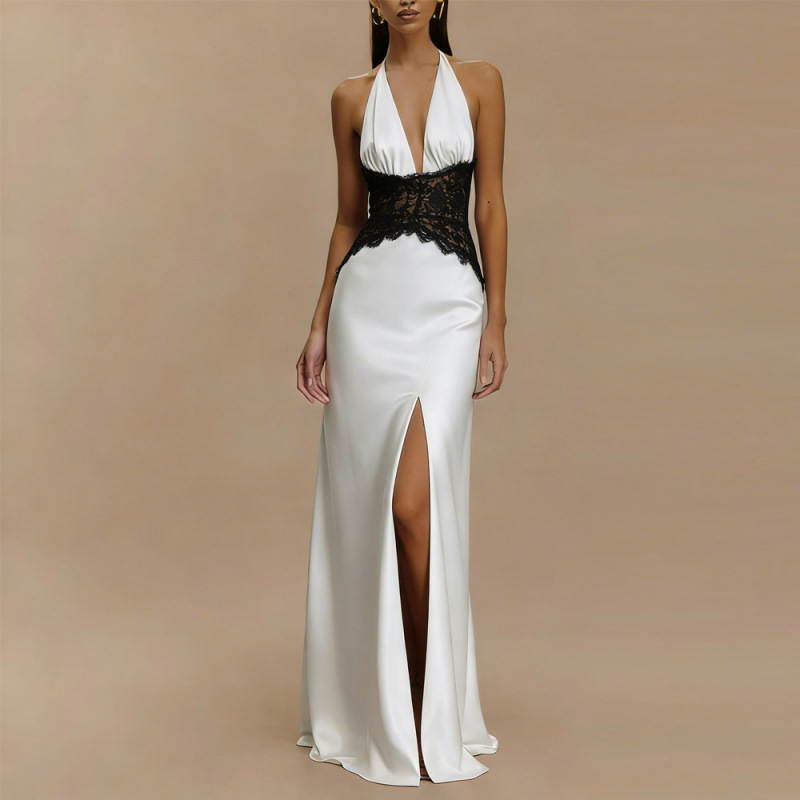 Sexy Backless Halter Maxi Dres - Maxi Dress Halter recensione e prezzo