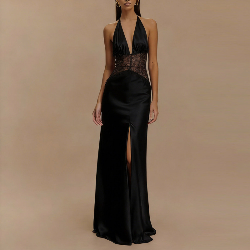 Sexy Backless Halter Maxi Dres - Maxi Dress Halter recensione e prezzo