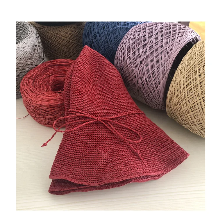250g Thin Raffia Yarn Paper Gr - Crochet Bag Raffia recensione e prezzo