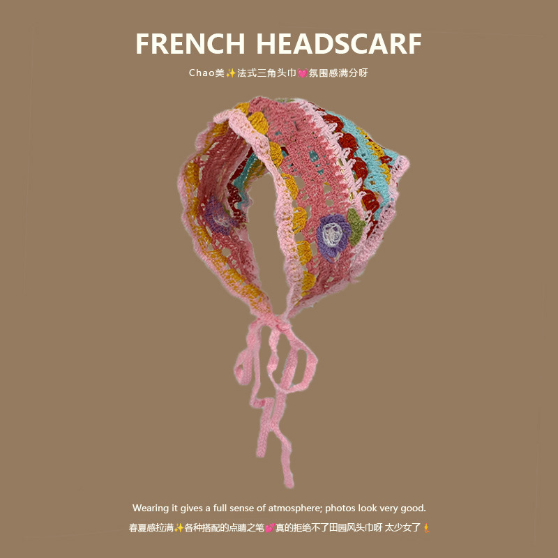 Knit Triangle Headband French  - Headband Summer Knit recensione e prezzo