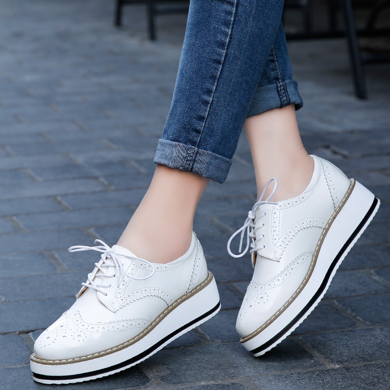 Women Loafers Shoes Leather Th - Wedge Espadrille Women recensione e prezzo
